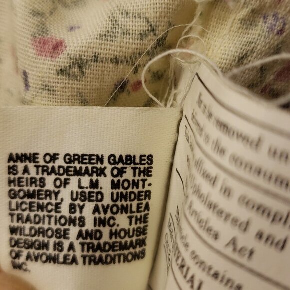 Anne of Green Gables  Rag Doll Long Brown Hair Straw Hat 18" tall Plush Stu - Picture 7 of 10